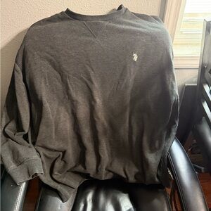 U.S. Polo Assn. Charcoal Gray Sweatshirt